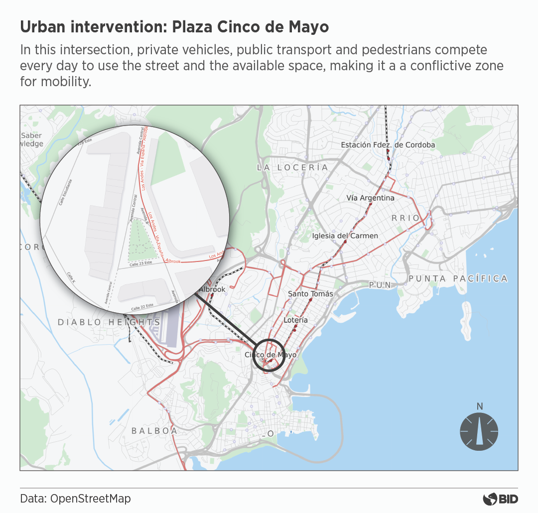 Mapa: Urban Intervention