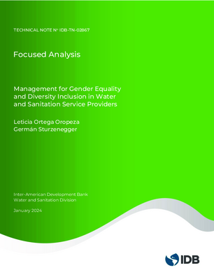 Focused Analysis: Management for Gender Equality and Diversity Inclusion in Water and Sanitation Service Providers