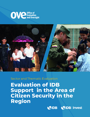 Evaluation of IDB Support in the Area of Citizen Security in the Region