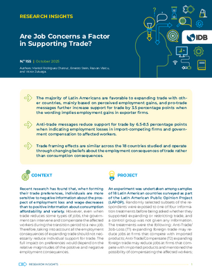 Research Insights: Are Job Concerns a Factor in Supporting Trade?
