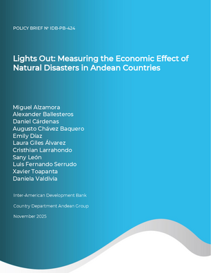 Lights Out: Measuring the Economic Effect of Natural Disasters in Andean Countries