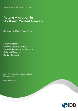 Return Migration in Northern Central America. Available Data Sources
