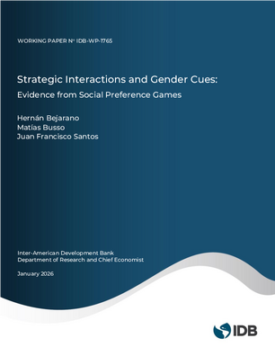 Strategic Interactions and Gender Cues: Evidence from Social Preference Games