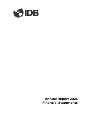 Inter-American Development Bank Annual Report 2025: Financial Statements
