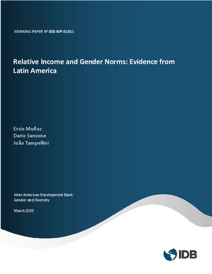 Relative Income and Gender Norms: Evidence from Latin America