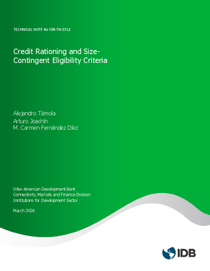 Credit Rationing and Size-Contingent Eligibility Criteria
