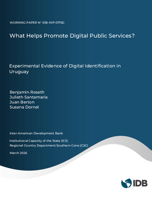What Helps Promote Digital Public Services? Experimental Evidence of Digital Identification in Uruguay