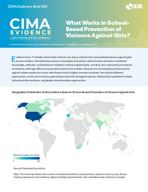 Cima Evidence Brief #02: What Works in School-Based Prevention of Violence Against Girls?