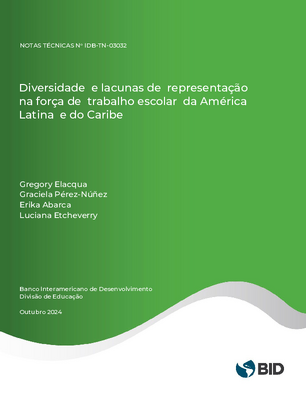 Diversidade e lacunas de representação na força de trabalho escolar da América Latina e do Caribe
