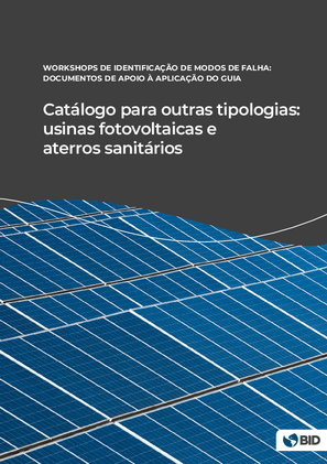 Catálogo para outras tipologias: usinas fotovoltaicas e  aterros sanitários
