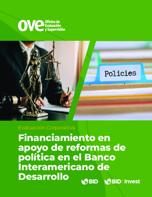 Financiamiento en apoyo de reformas de política en el Banco Interamericano de Desarrollo