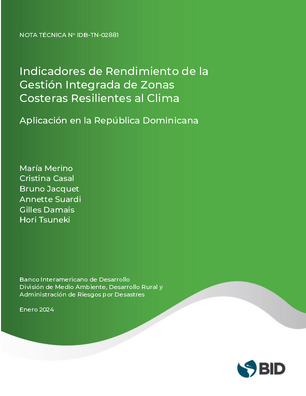 Indicadores de rendimiento de la gestión integrada de zonas costeras resilientes al clima: aplicación en la República Dominicana