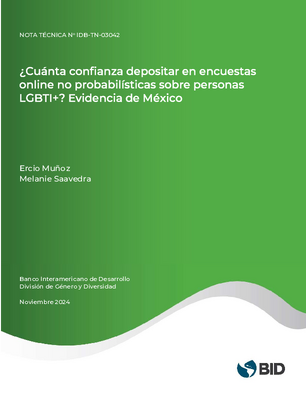 ¿Cuánta confianza depositar en encuestas online no probabilísticas sobre personas LGBTI+?: evidencia de México
