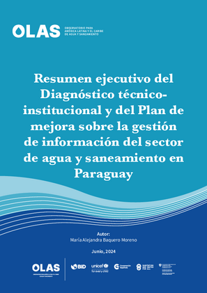 Resumen ejecutivo del Diagnóstico técnicoinstitucional y del Plan de mejora sobre la gestión de información del sector de agua y saneamiento en Paraguay