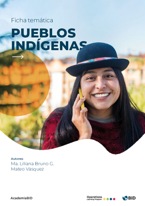 Pueblos indígenas: ficha temática