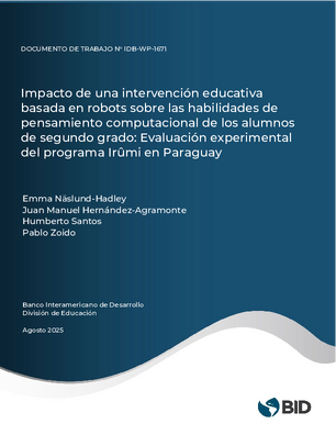 Impacto de una intervención educativa basada en robots sobre las habilidades de pensamiento computacional de los alumnos de segundo grado: Evaluación experimental del programa Irûmi en Paraguay