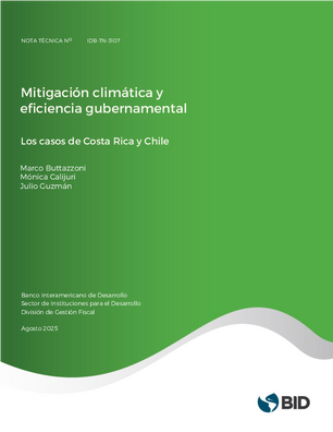 Experiencias en mitigación climática y eficiencia gubernamental: los casos de Chile y Costa Rica