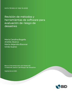 Revisión de métodos y herramientas de software para evaluación de riesgo de desastres