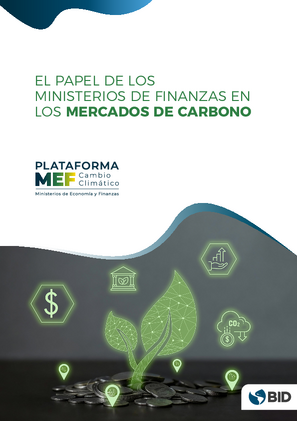 El papel de los ministerios de finanzas en los mercados de carbono