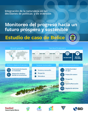 Monitoreo del progreso hacia un futuro próspero y sostenible: estudio de caso de Belice