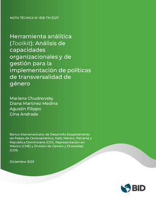 Análisis de capacidades organizacionales para la implementación de políticas de transversalidad de género